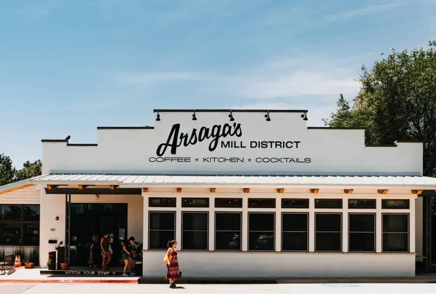 Photo showing Arsaga's - Fayetteville Public Library