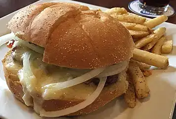 Photo showing K. Lamays Steamed Cheeseburgers