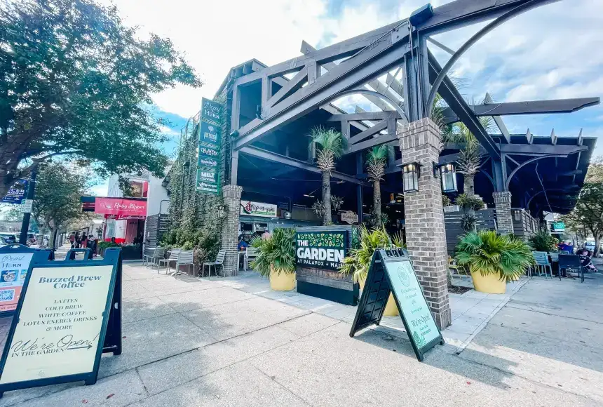 Photo showing The Garden At Palafox + Main