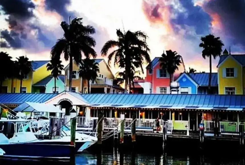 Photo showing The Nauti Dawg Marina Cafe