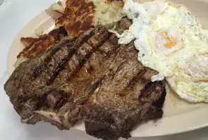 Photo showing Steak'n Egger