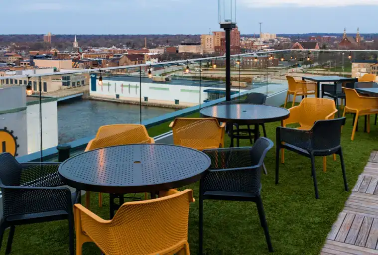 Photo showing The Top Rooftop Bar & Lounge