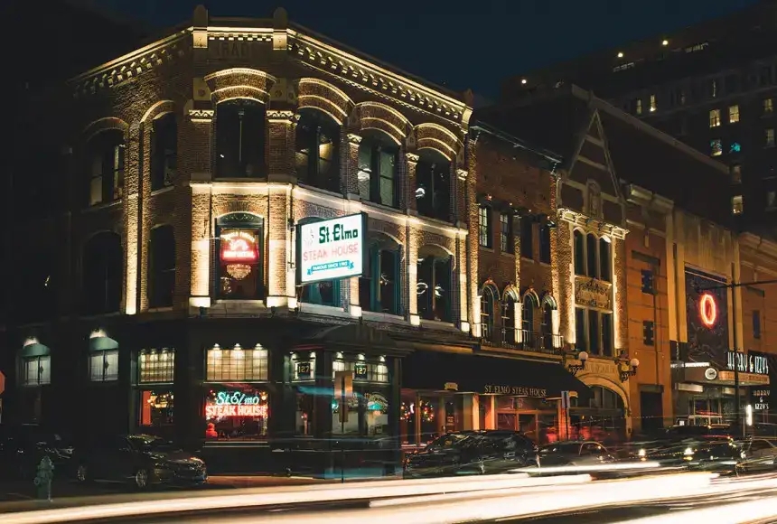 Photo showing St. Elmo Steak House