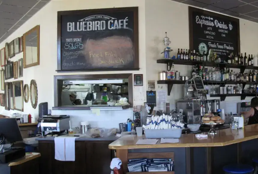 Photo showing Bluebird Cafe