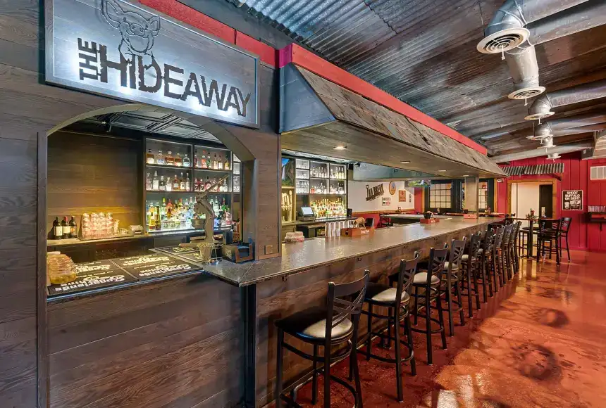 Photo showing The Hideaway