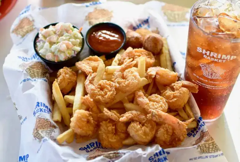 Photo showing Shrimp Basket - Gulfport