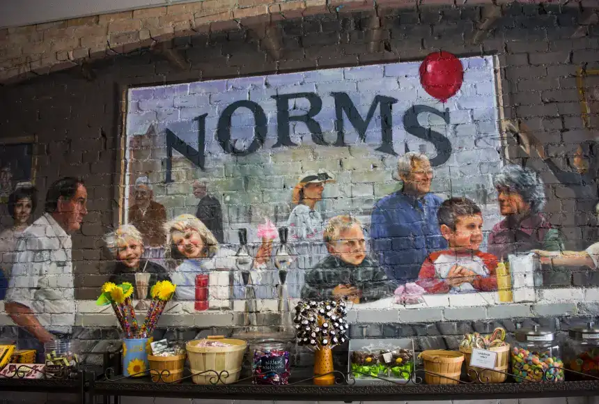 Photo showing Norm's Soda Fountain