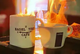 Photo showing Bagel Time Cafe