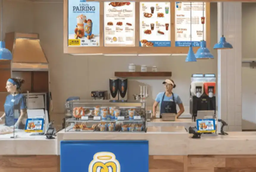 Photo showing Auntie Anne’s Pretzels