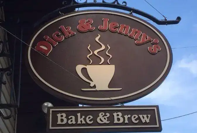 Photo showing Dick & Jennys