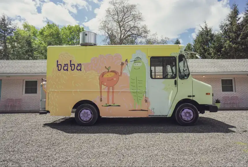 Photo showing Baba Food Truck