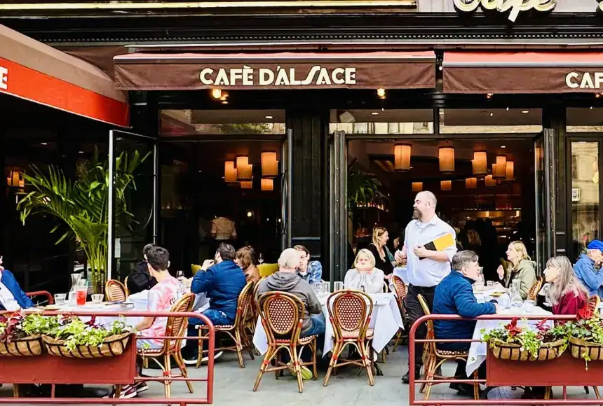 Photo showing Café D'alsace