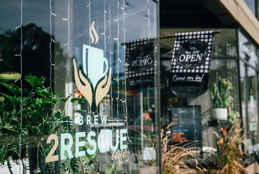 Photo showing Brew 2 Rescue Cafe