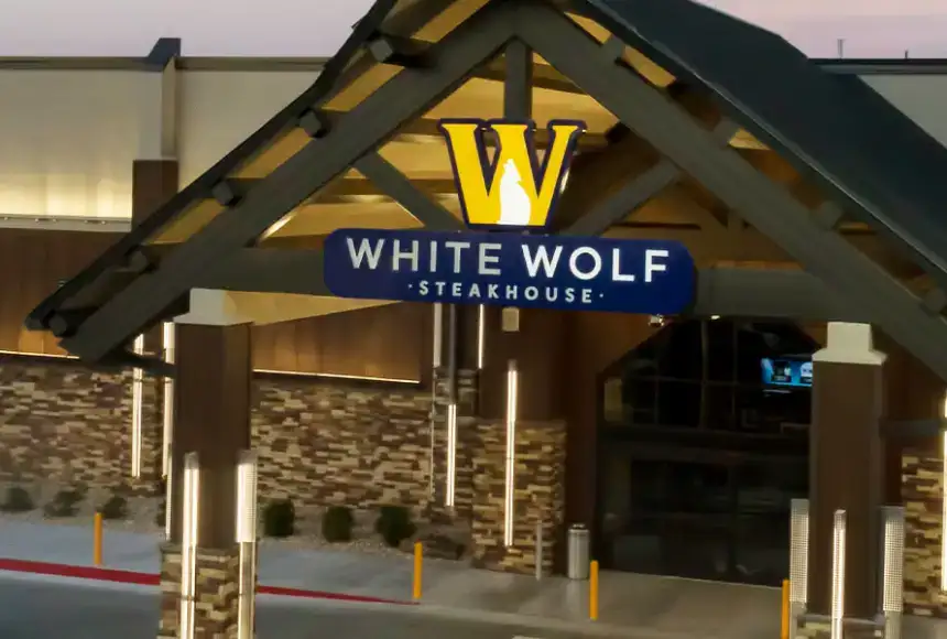 Photo showing White Wolf Steakhouse