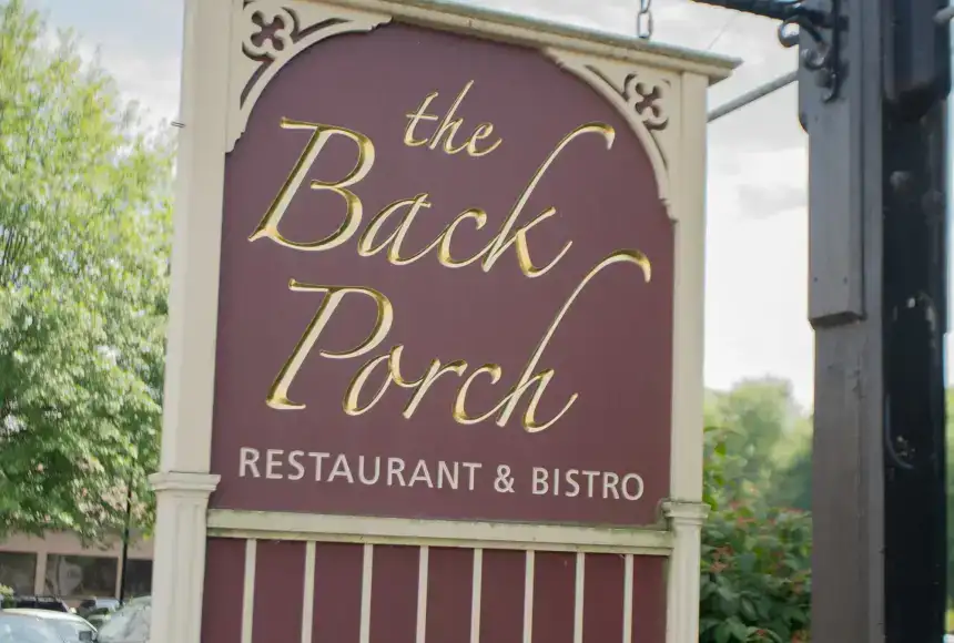 Photo showing The Back Porch Restaurant