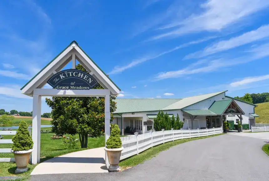 Photo showing The Kitchen At Grace Meadows Farms