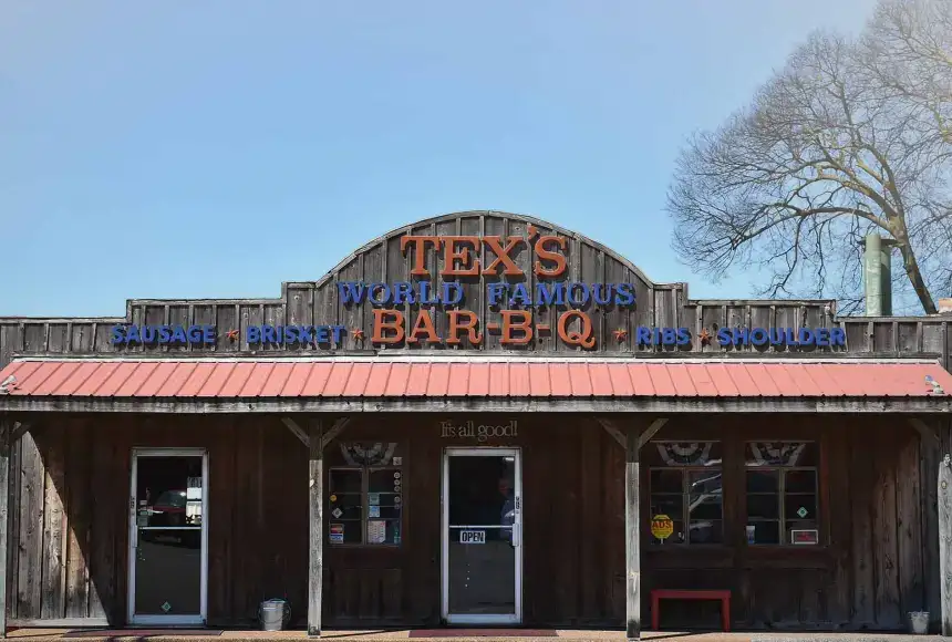 Photo showing Tex's World Famous Bar-B-Q