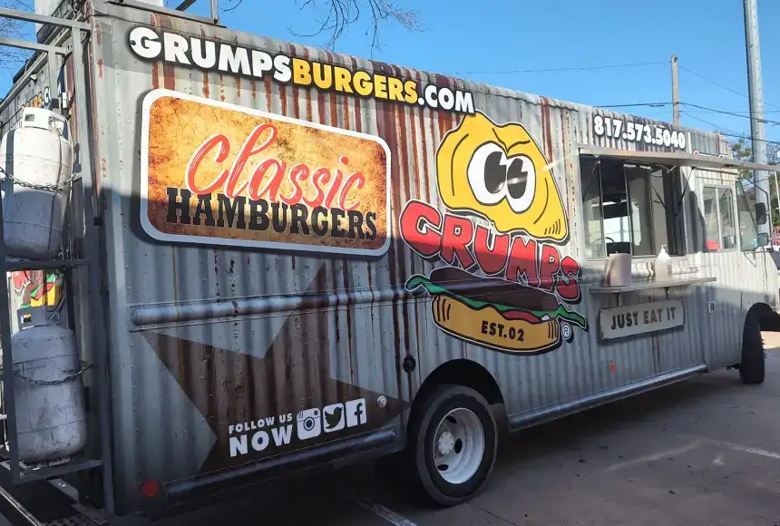 Photo showing Grumps Burgers