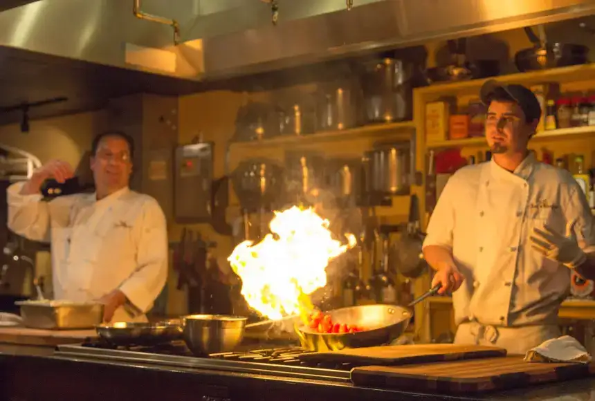 Photo showing A Chefs Kitchen