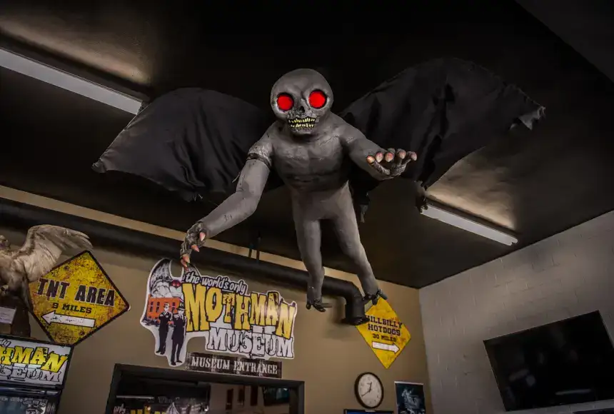 Photo showing Mothman Museum