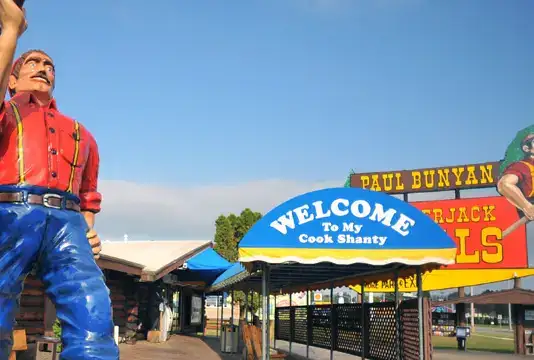 Photo showing Paul Bunyan's Northwoods Cook Shanty